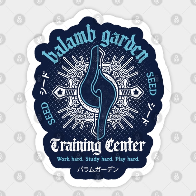 Balamb Garden Training Center Emblem Sticker by Lagelantee